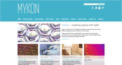 Desktop Screenshot of mykon.com